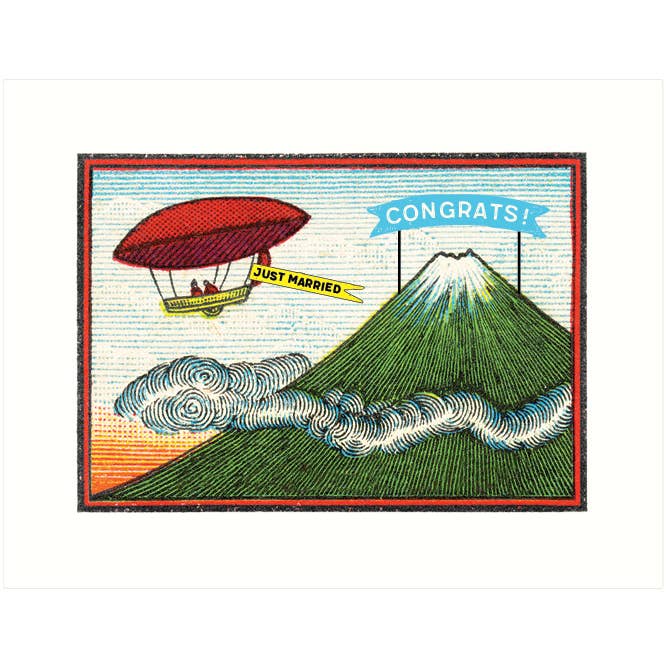 Wedding Flight | Wedding Greeting Card for wholesale by Lucca Paperworks