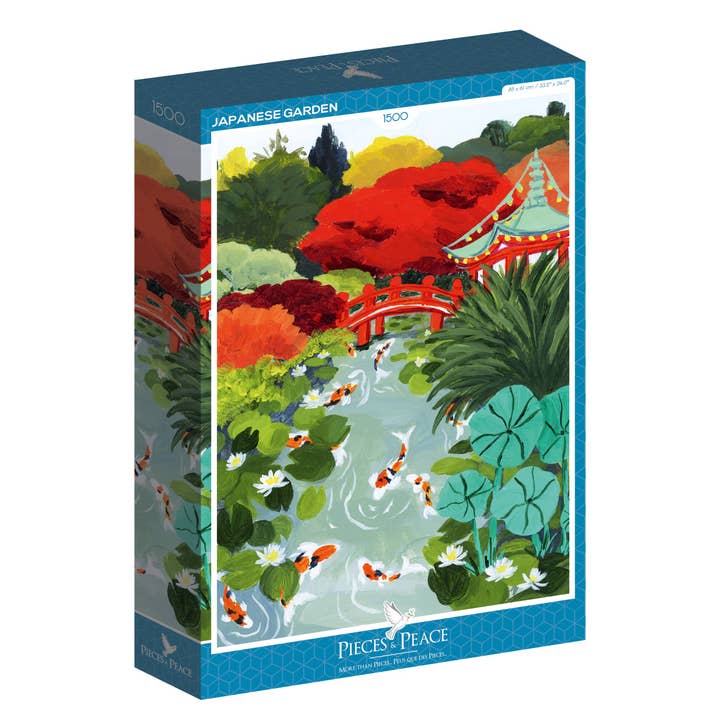 Puzzle 1500 Pièces - Japanese Garden # pour la vente par Pieces & Peace