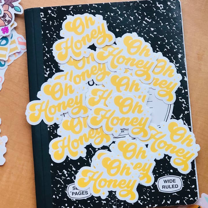 The Funnel Cake Tree - Wholesale Sticker - Oh Honey Vinyl Sticker