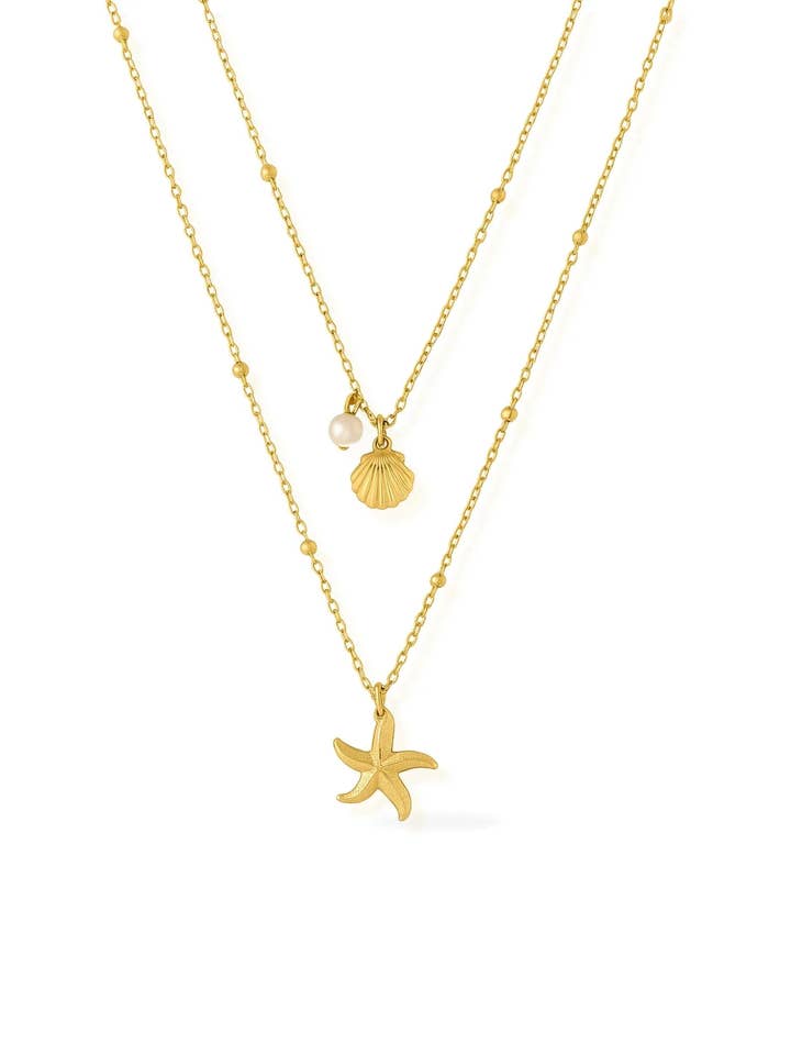 Dune Layered Necklace for wholesale by Sunny Sunday