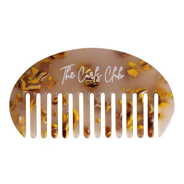 Champagne haarkam voor wholesale door The Curls Club