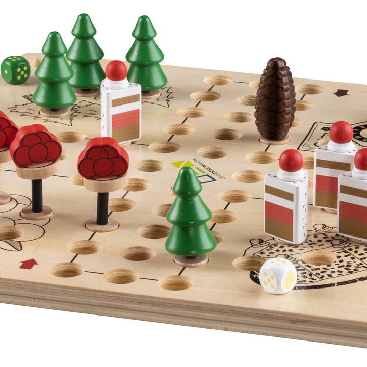 Ludo wooden board game | Rejoice in the Black Forest for wholesale by DeinDesignWerk GmbH