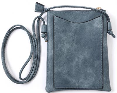 Shine Mark Accessories - Vente Sac à bandoulière – femme - Bleu marine - Sac à bandoulière découpé au laser pour téléphone portable tortue de mer1