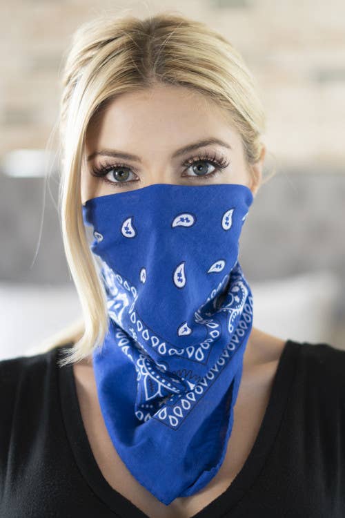 MYS Wholesale Inc - Vente Bandana – femme - Bandana à imprimé cachemire21