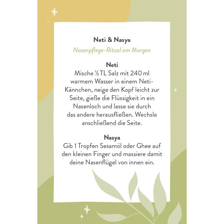 EMF Verlag - Edition Michael Fischer - Wholesale Body, Mind & Spirit Book - Card Box: Ayurveda – Life in Balance – 64 Cards1