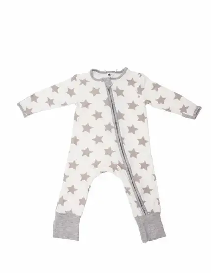 Earth Baby Outfitters - Wholesale Bodysuit (Non-Footed) - Baby - Bamboo 2 Way Zippy Coverall0