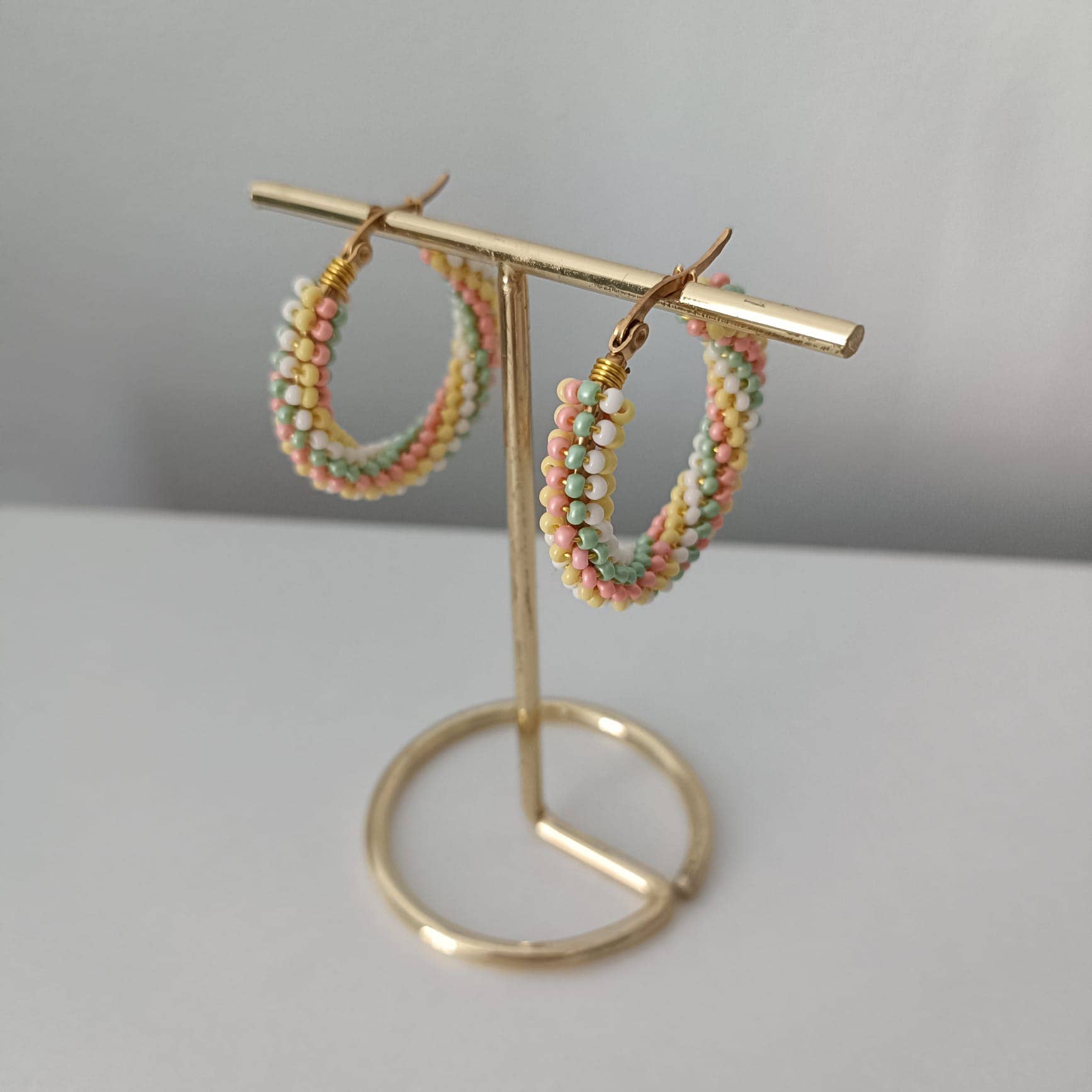 Kolorya - Wholesale Dangle Earrings - Embroidered Beaded Earrings | Multicolor8
