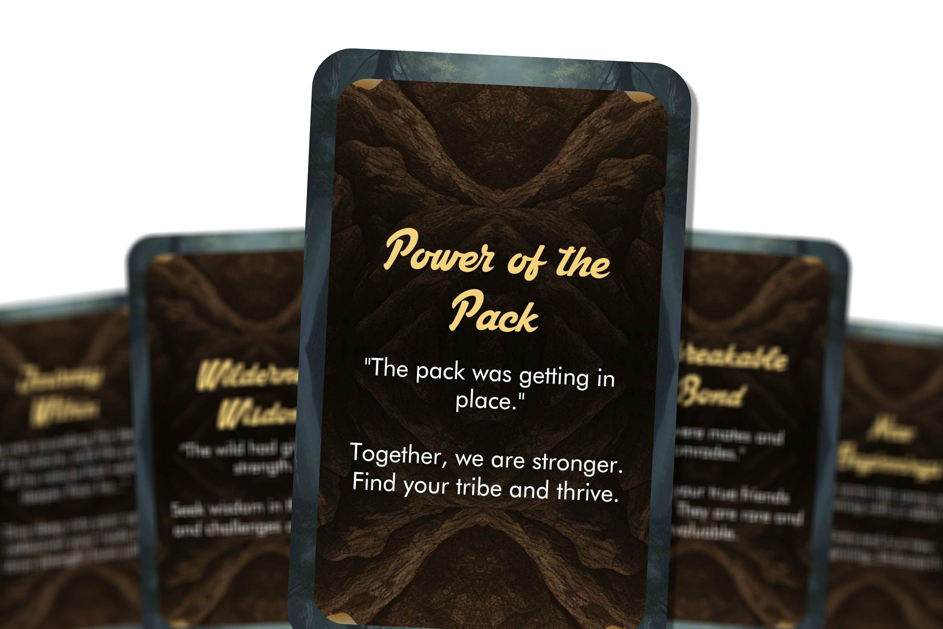 IBIZA TAROT - Wholesale Tarot Cards - Call of the Wild Oracle - Adventure Novel Edition3