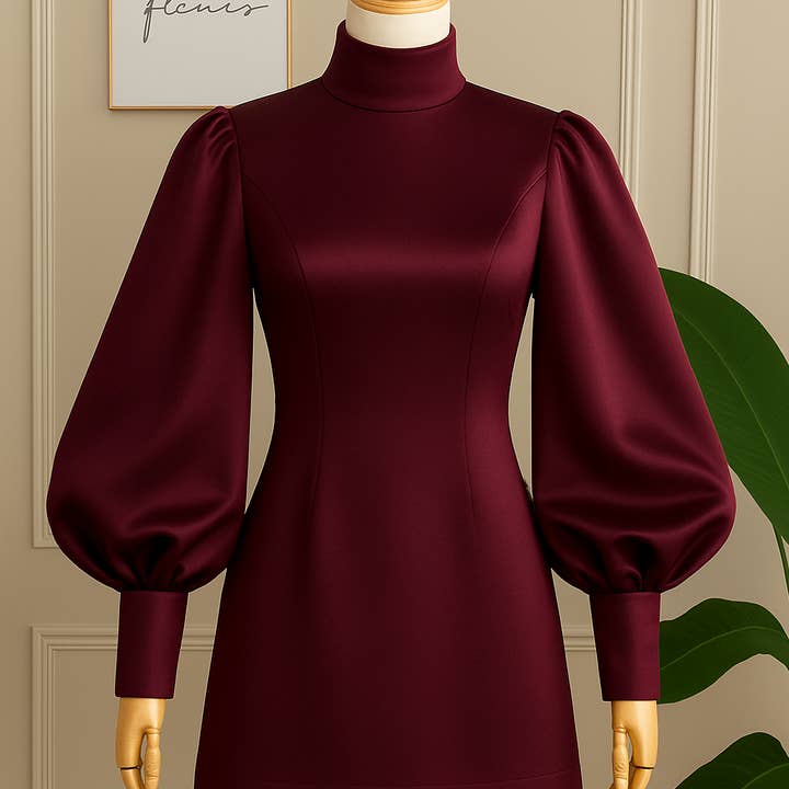 Rossario George Cabernet Statement Blouse for wholesale by Rossario George
