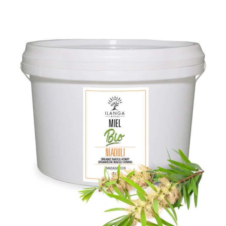Organic Niaouli Honey 5Kg for wholesale by Ilanga Nature