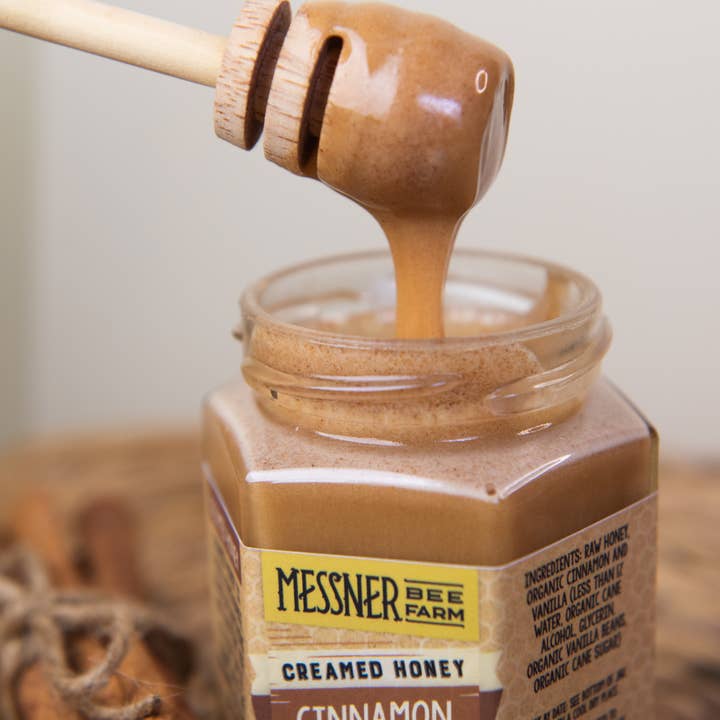 Messner Bee Farm - Wholesale Honing - Kaneelhoning met vanillebonen en room/9 oz. /Kansas City