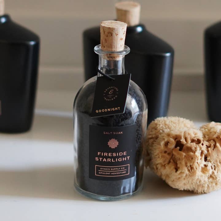 Godnat Bubbly Badesalt Blødgøring for engroshandel hos Ethics Supply Co.