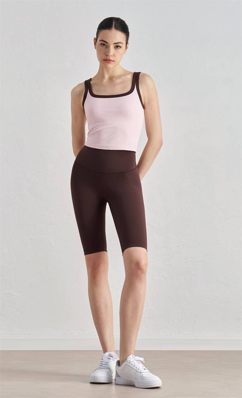 91thelabel – wholesale Athletic top – Women′s – Megan Color Contrast Tank Active Top4