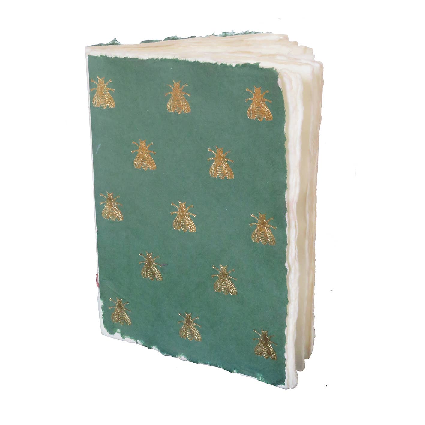 Epigram - Wholesale Notebook - Parchment paper notebook with golden bee pattern (Napoleon) A61