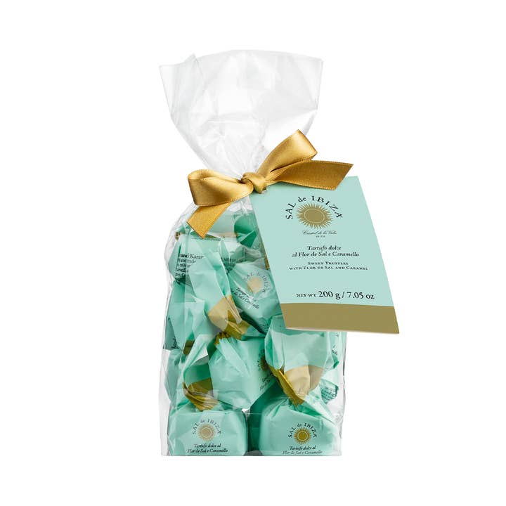 SAL de IBIZA - Wholesale Chocolate Covered Sweets - SAL de IBIZA Sweet Truffles with Flor de Sal and Caramel, 200g