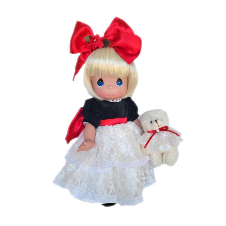 Je vous souhaite un Noël en forme d'ours - Poupée de 12 pouces pour la vente par The Doll Maker LLC