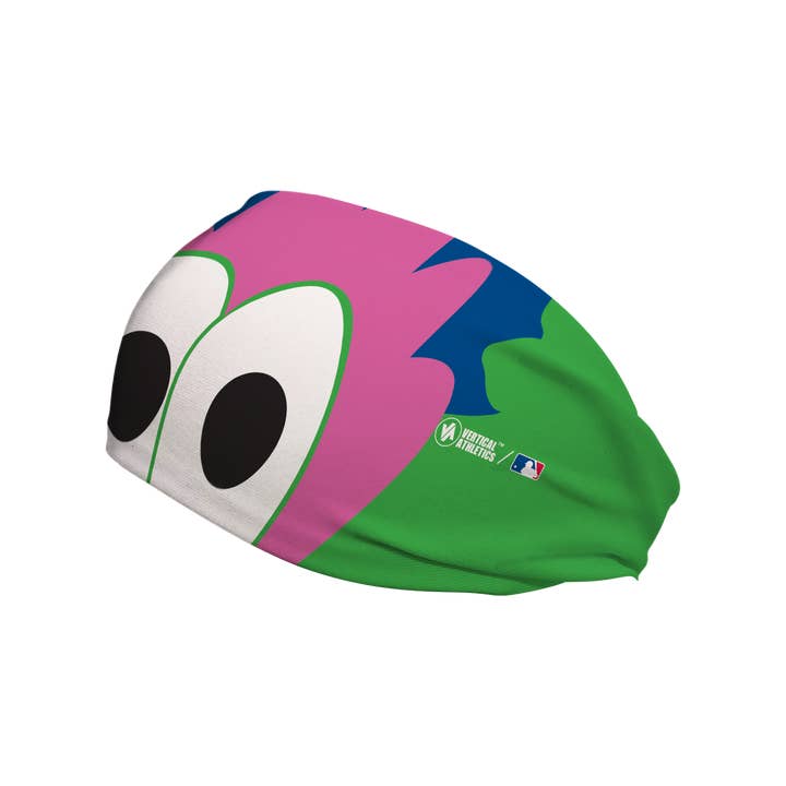 Multi Phillies Cooling Headband: Phanatic Mascot Stare for wholesale on Faire2