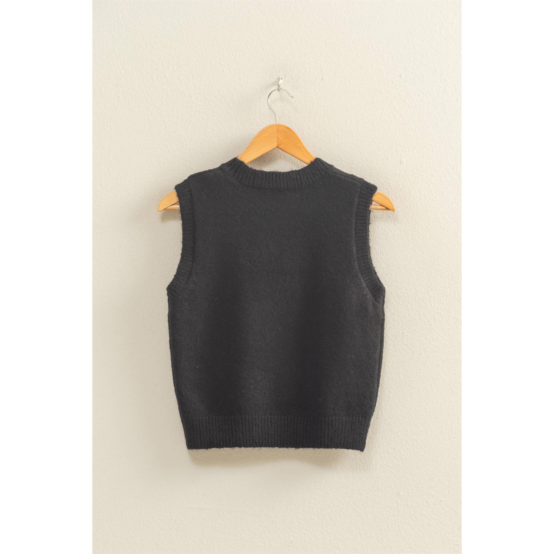 HYFVE – wholesale Tröjväst – Dam – Ärmlös rundhalsad stickad topp21