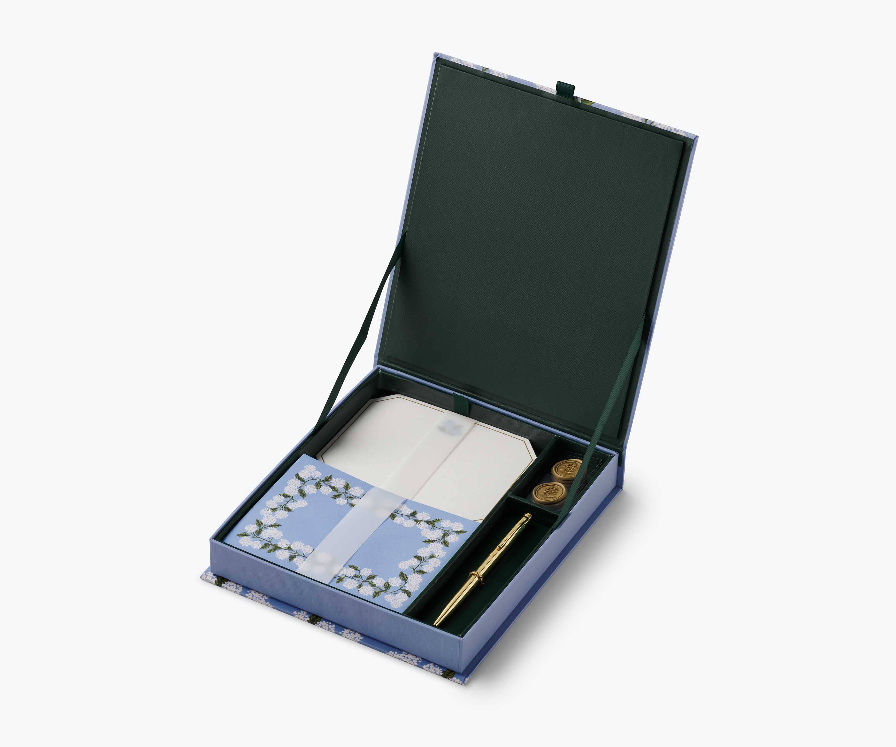 Rifle Paper Co. - Wholesale Stationery/Notecard Set - Hydrangea Letter Writing Set1