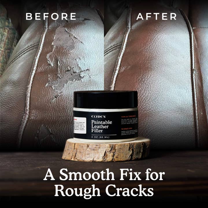 Clyde's Leather Company - Wholesale Leather Conditioner - Clyde's Paintable Leather Filler2
