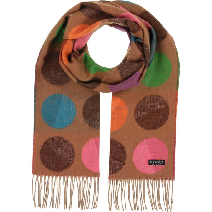 FRAAS - The Scarf Company - Wholesale Scarf - Women's - Divided Dots Oversized Cashmink® Scarf8