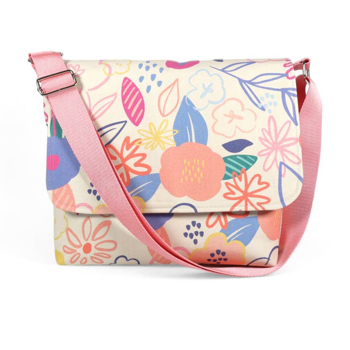 Messenger Bag Sewing Kit - DIY Beginner Sewing Project Kit Kids and Adults for wholesale by Crosscut Sewing Co.