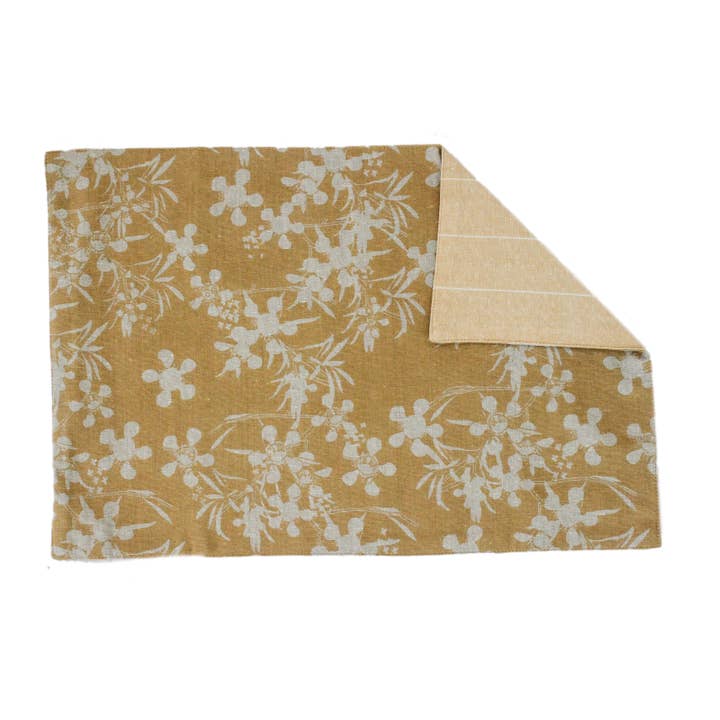 Set de 4 sets de table Myrtle - Honey pour la vente par Raine & Humble