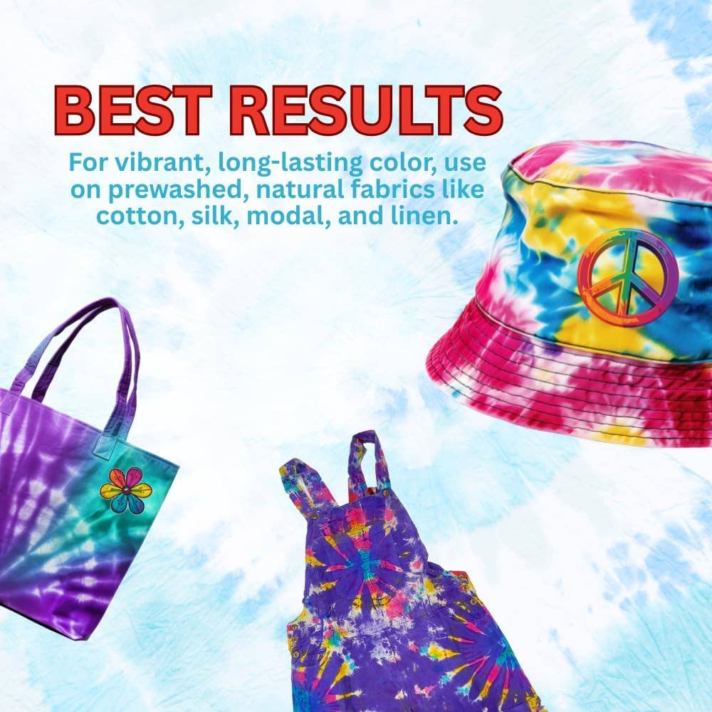 SD Toyz - Vente Kit de bricolage - Kit de Teinture Tie-Dye YDI Activité DIY Art & Artisanat & Idée de Fête6