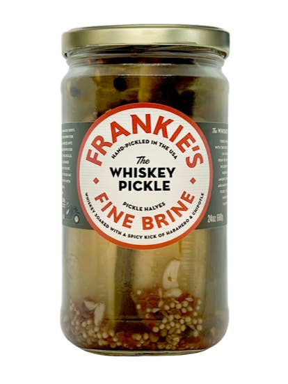 Frankie's Fine Brine The Whiskey Pickle (6 x 24oz) for wholesale by Frankie's Fine Brine