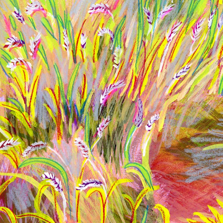 Refuge Studios Iowa City - Wholesale Art Print - Iowa Prairie Giclée Print1