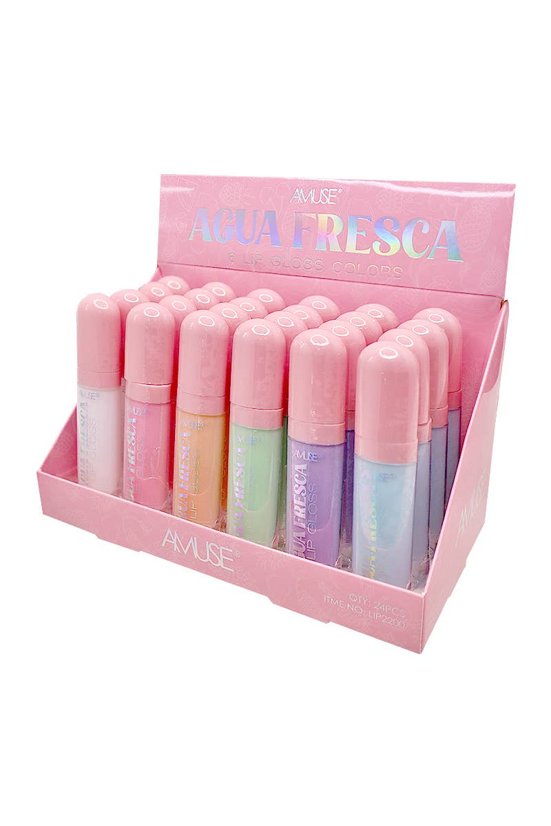 PINEAPPLE Beauty - Wholesale Lip Gloss - AMUSE LIP2200 Agua Fresca Lip Gloss - 24 pcs1
