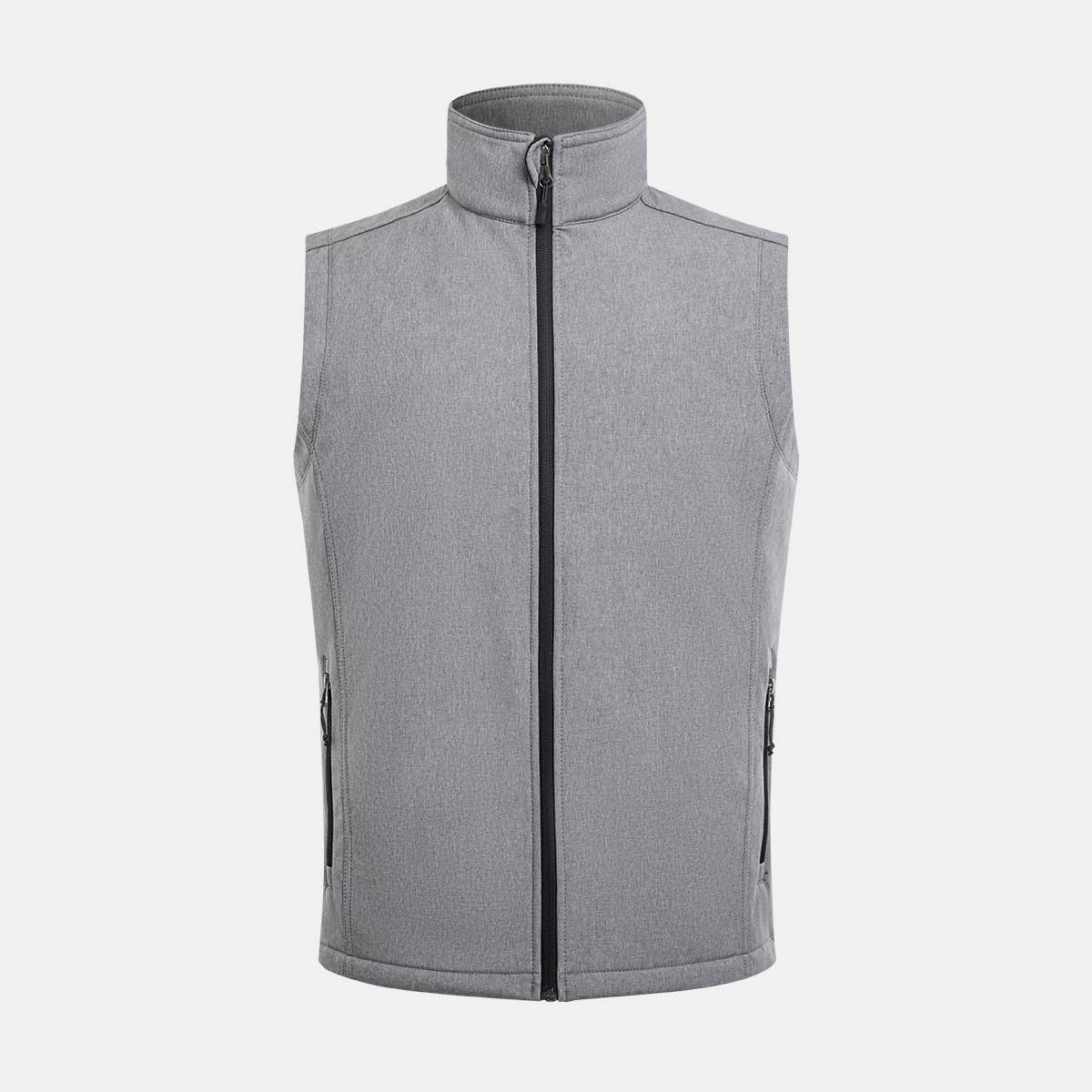 LeeHanTon - Wholesale Outerwear Vest - Men's - LeeHanTon Men’s Micro Fleece Lined Core Shell Vest4