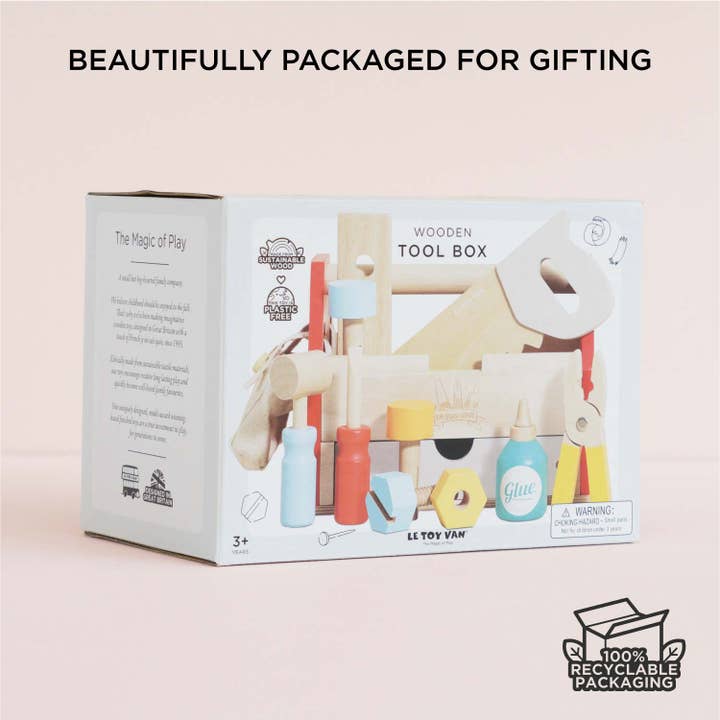 Le Toy Van, Inc. - Wholesale Toy Set - Kids - Tool Box & Wooden Tools6