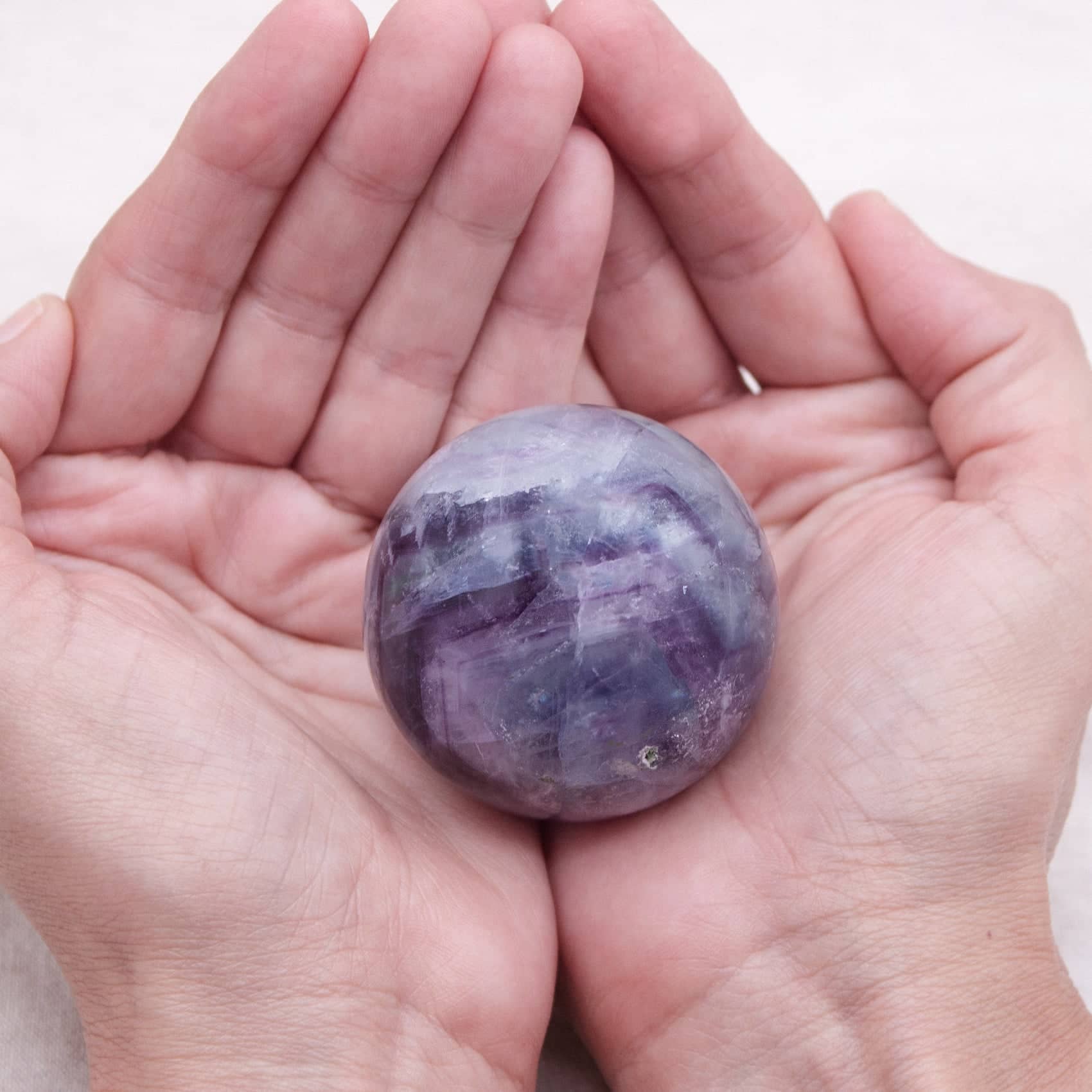 Tiny Rituals - Wholesale Spiritual Stone/Crystal - Rare Rainbow Fluorite Spheres - AAA Premium Quality6