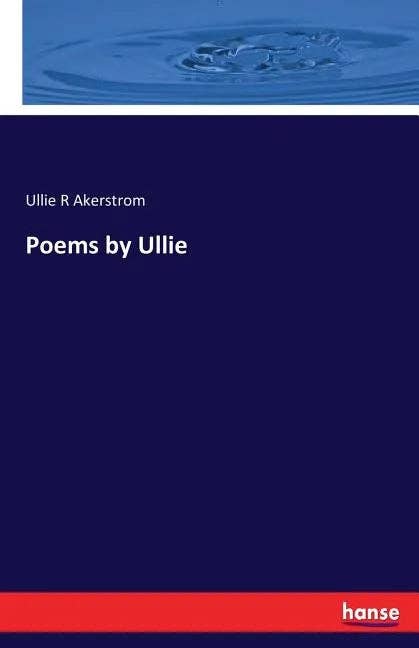 Books by splitShops - Wholesale Poetry & Drama - Poems by Ullie - Paperback0