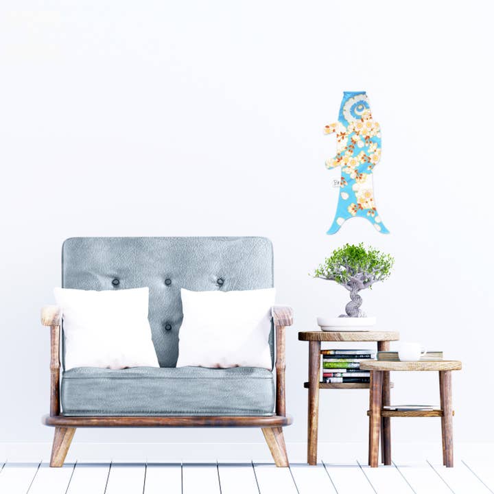 MADAME MO - Wholesale Wall Accent - Koinobori Hanami - unique decorative piece (Mini)2