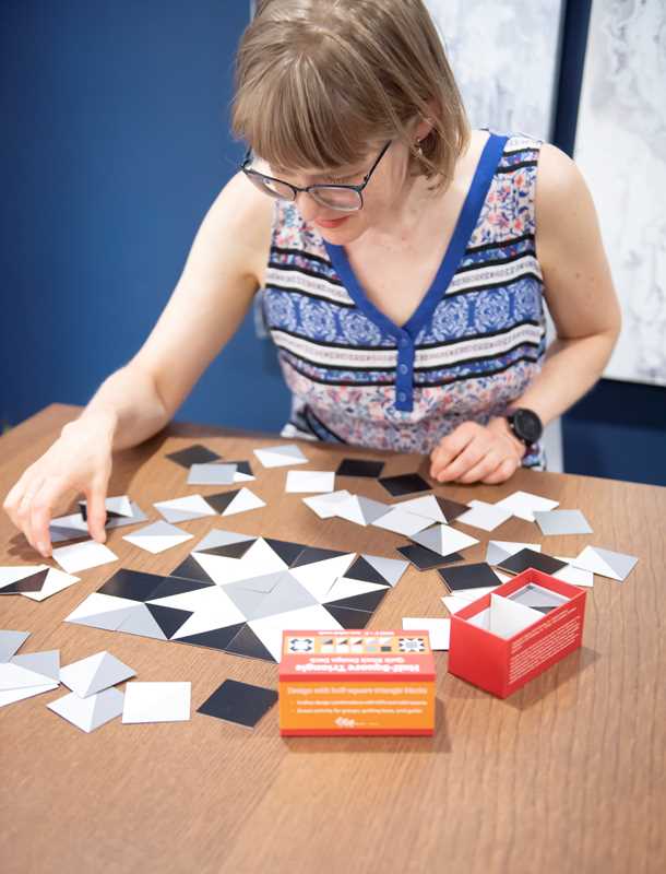 Simon & Schuster - Wholesale Crafts, Hobbies & DIY - Half-Square Triangle Quilt Block Design Deck by C&T Publishing5