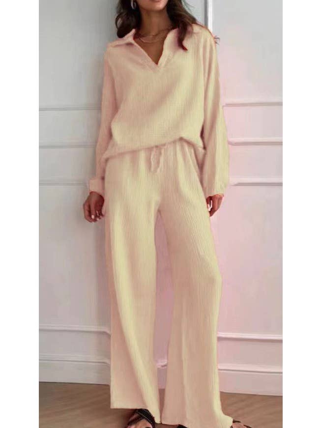 Miss Sparkling - Wholesale Top & Pant Set (NOT Loungewear) - Women's - 2-Piece pants set