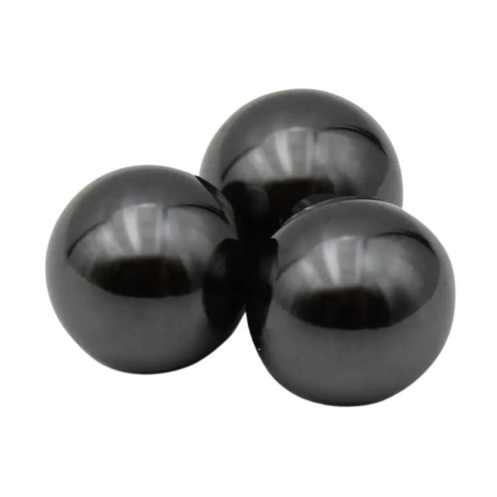 Paire magnétique sphère - hématite pour la vente par Earths Elements Wholesale