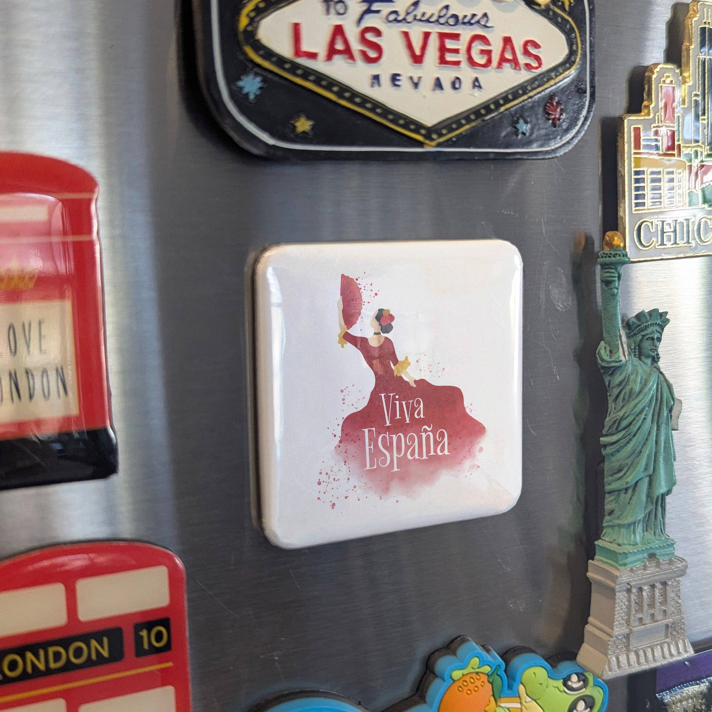 PhiloPerse - Wholesale Magnet - Viva España Fridge Magnet2