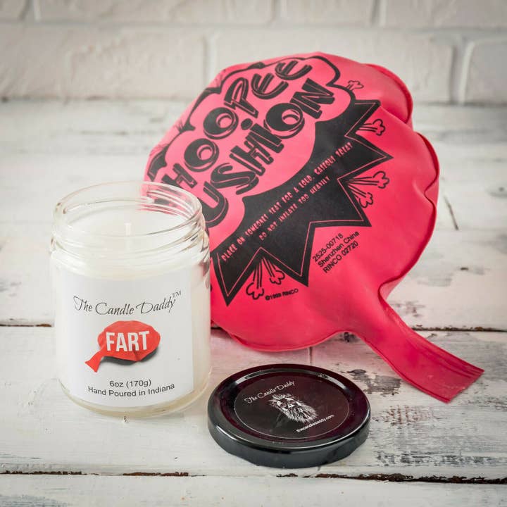 The Candle Daddy - Wholesale Jar/Filled Candle - The Candle Daddy Fart Scented Candle - Smells Terrible1