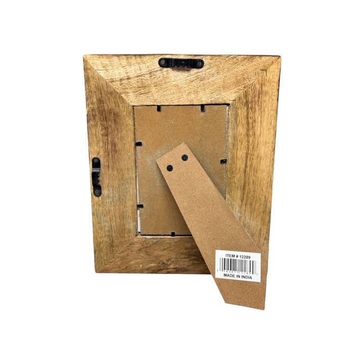 Wilco Home - Wholesale Picture frame - Roman Hand-Carved Mango Wood Photo Frame-Celestial Blue 7