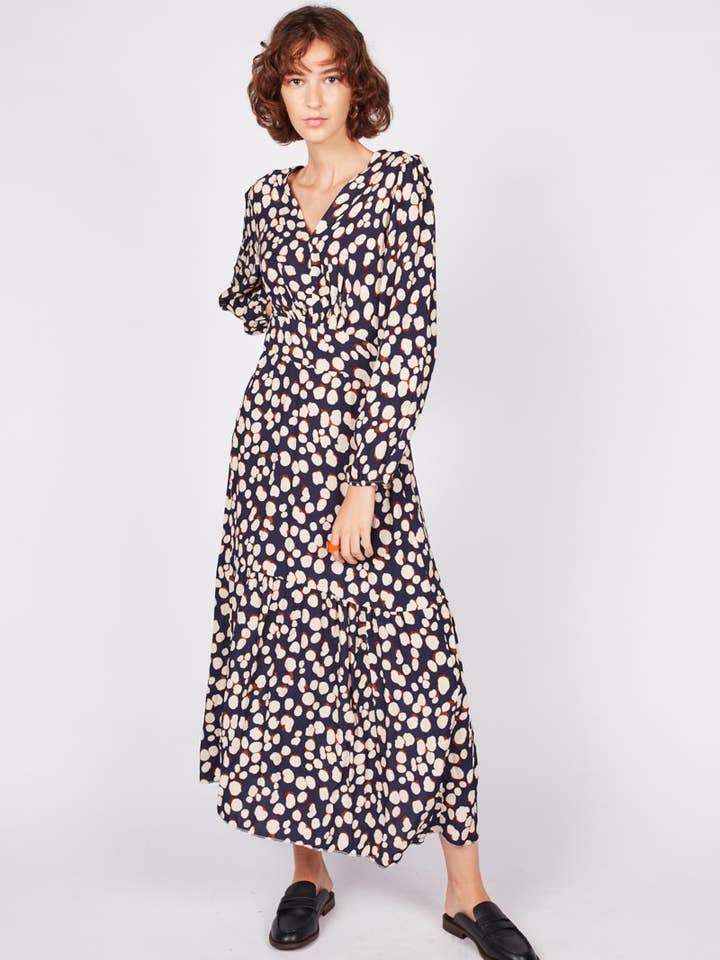 Long Printed Dress for wholesale by Dioxide