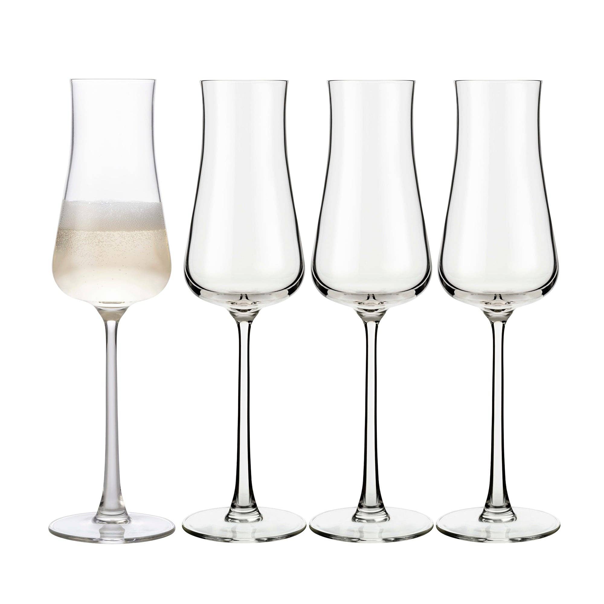 Libbey - Wholesale Champagne Flute - Libbey Stratford Champagne Flute Glass, 8oz, Set of 40