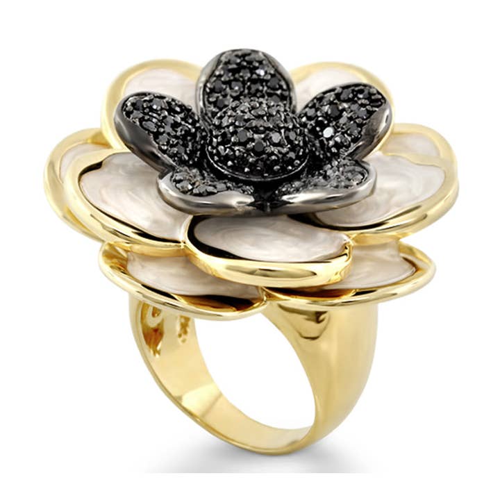 Rose Cocktail Ring for wholesale by Lauren G Adams