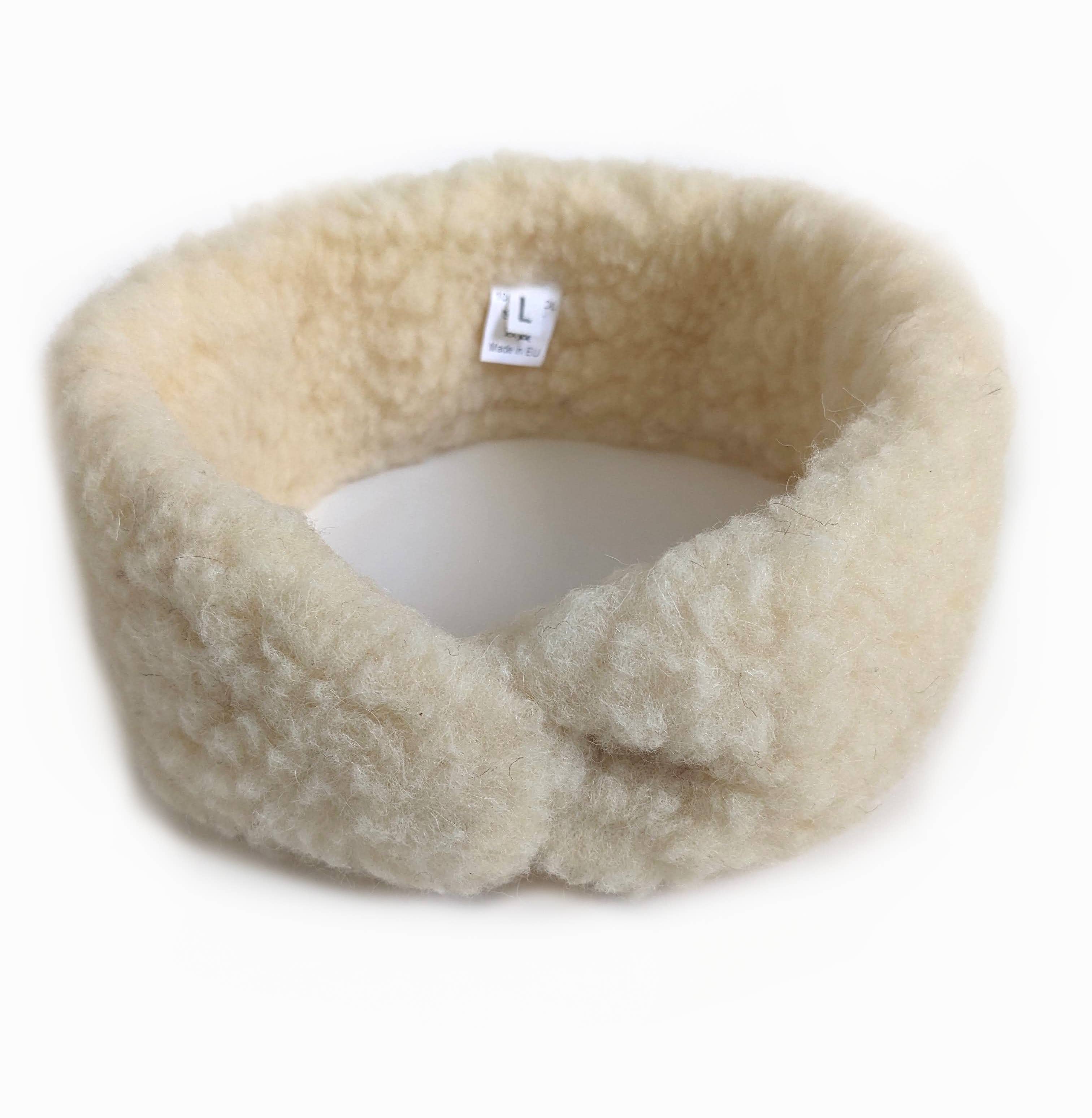 Frost Hats - Wholesale Earwarmers/Ear Muffs - Women's - Natural 100% Sheep Wool Headband, Warm Winter Ear Warmer2