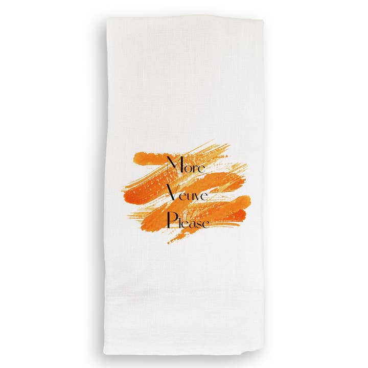 French Graffiti - Wholesale Tea Towel - More Please2