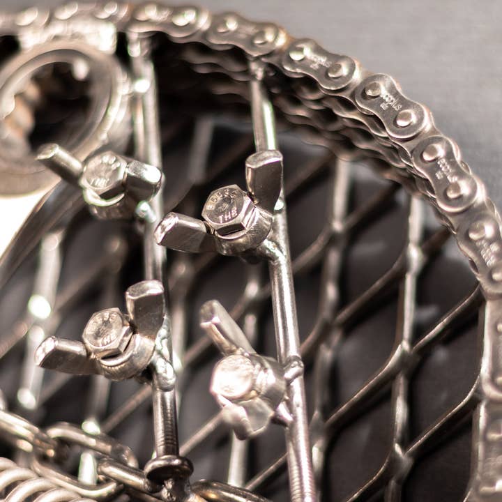 Metal Relic - Wholesale Sculpture - "The Classic" Metal Electric Style Guitar Sculpture Heavy Metal Wall Art17