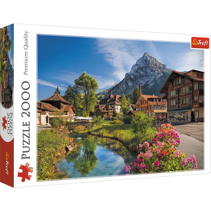 2000 Piece Trefl Jigsaw Puzzle, Alps in The Summer for wholesale by TREFL by Bridge Toys