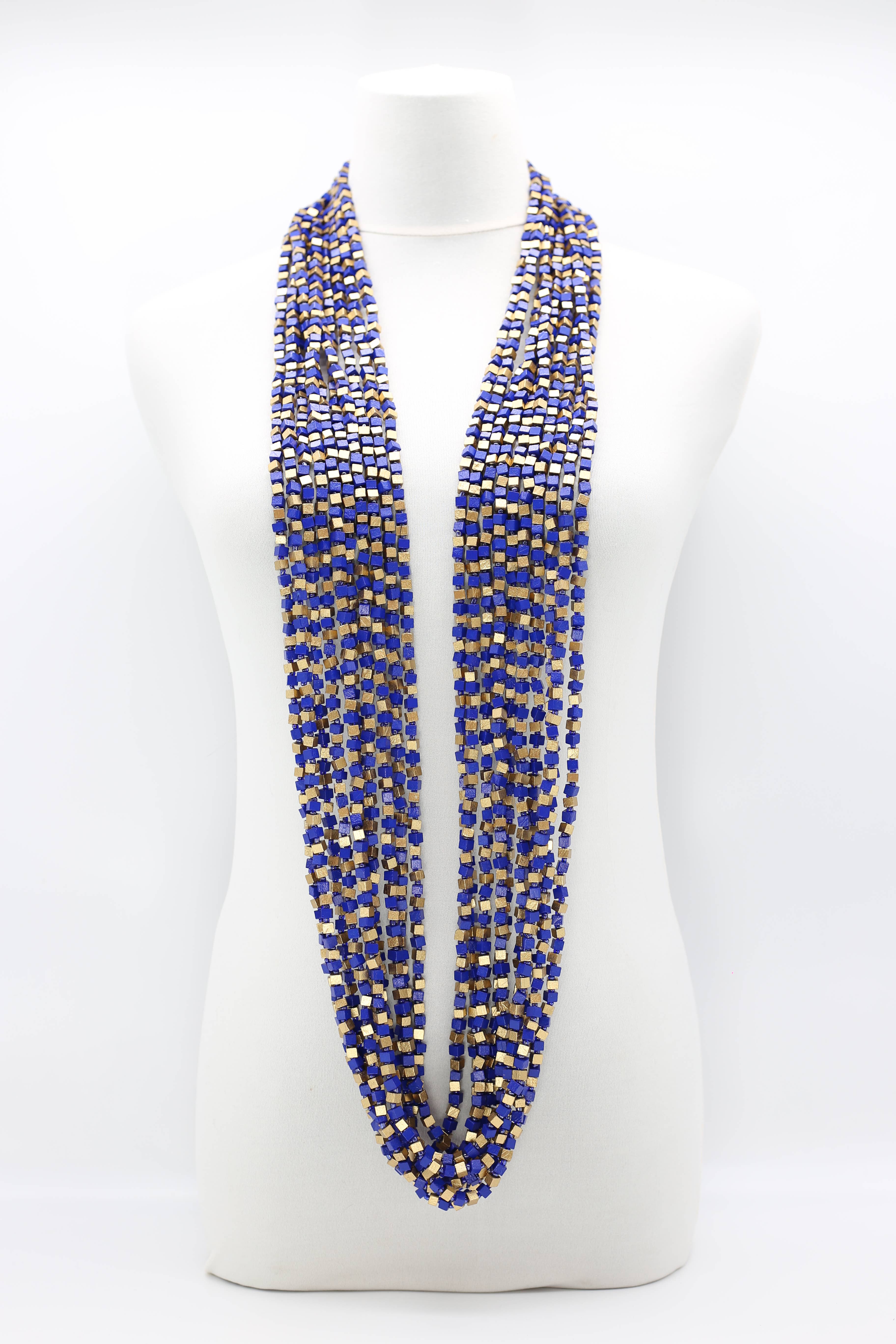 Jianhui London – Engroshandel Perlehalskæde – Den næste Pashmina halskæde Træperler - Mosaic Art91